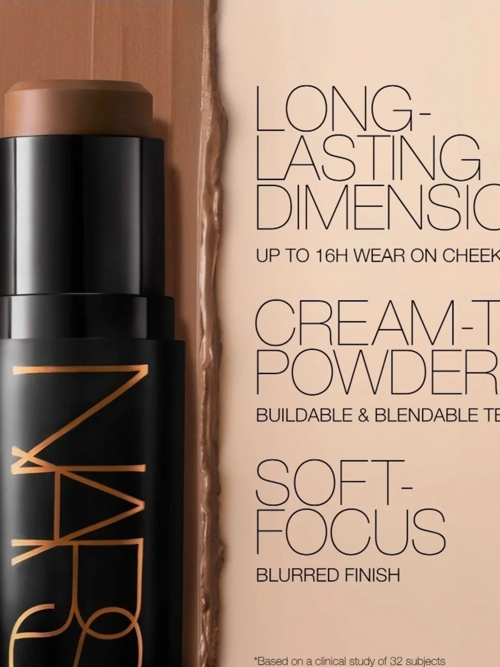 NARS Multiple Sculpting Cream Bronzing Stick - LAGUNA. NIB